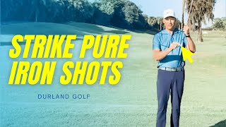 GOLF TIP | How To Strike PURE IRON SHOTS