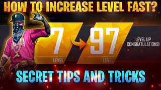 How To Increase Your Level Very FAST🔥 | Boost Your Free Fire Level | Tips & Tricks Garena Free Fire