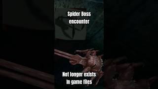 Alone in the Dark - Spider Boss Encounter Deleted from Game files #shorts