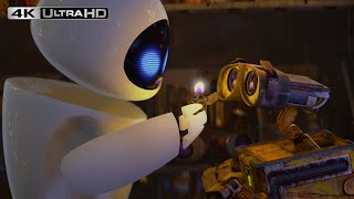 WALL-E Meets Eva | WALL-E 4K HDR