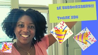 1K Subscribers | THANK YOU!