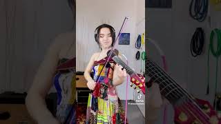 Dragon Ball Z Budokai Theme! Violin Version! #tiktok #dragonball #anime #shorts