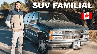 J'achète un SUV Familial importé d'Amérique pour l'aménager (4x4 V8 Chevrolet)