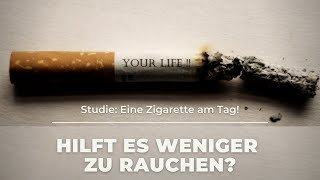 Spielt es eine Rolle wie viele Zigaretten man raucht oder nicht? - Gesundheit & Krankheitsrisiko