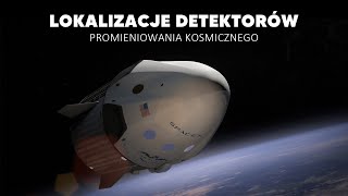 Lokalizacje detektorów PROMIENIOWANIA KOSMICZNEGO