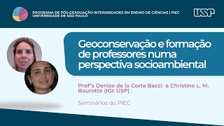 Geoconservação e formação de professores numa perspectiva socioambiental