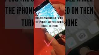 How To Charge The iPhone While It’s Switched Off #iphone #iphonetricks #shorts