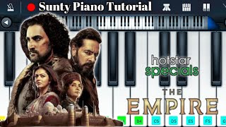 The Empire theme bgm piano tutorial | Hotstar Special web series The Empire war scene theme on piano