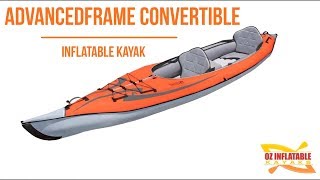 AdvancedFrame Convertible Kayak AE1007-R from Advanced Elements and Oz Inflatable Kayaks