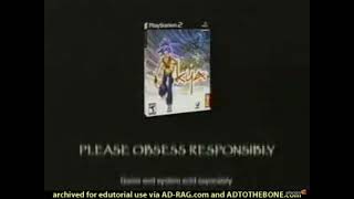 Kya Dark Legacy PlayStation 2 Snowboarder Commercial