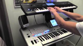 Bad Boys Blue "Show Me The Way" cover dance 2015 T4 & Korg Krome