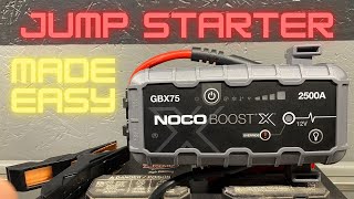 NOCO BoostX GBX75 Starter Jump Pack How To, Overview, and Features