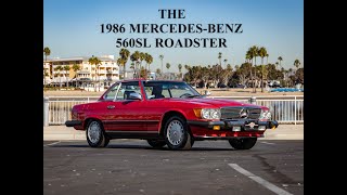 1986 Mercedes Benz 560SL on Bring a Trailer