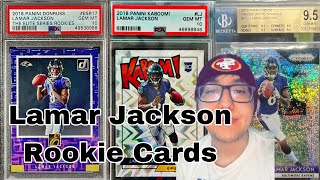 Lamar Jackson Rookie Cards