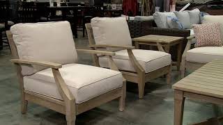 Michael Cardamone and Alex Preview Patio Furniture