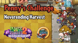 Plants vs Zombies 2: Reflourished | Penny's Challenge - Neverending Harvest