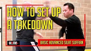 HOW To Defend And SET UP For A TAKEDOWN BASIC ADVANCED SILAT