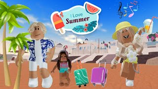 ДОЛГОЖДАННОЕ ПУТЕШЕСТВИЕ С СЕМЬЁЙ🏝️⛱️☀️ #roblox #pandora