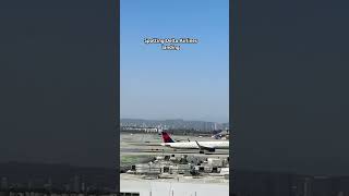 Plane spotting delta airlines | LAX