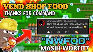 Cobain Open Shop Chef !! Profit Besar !? No Break Profit Growtopia #growtopia #growtopiaprofit