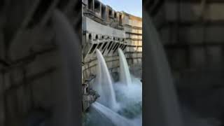 Dam discharging water#shorts#YouTube shorts#shorts feed