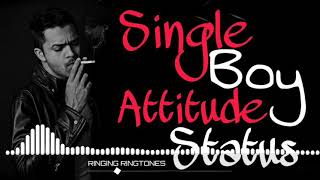 Love Action Single Boy RINGTONE || $ingle Boys Valentine's day Attitude Status || BGM