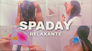 Dia de autocuidado✨spa day, skincare, cabelo💕