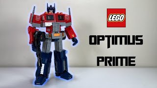 LEGO Icons 10302 Optimus Prime Speed Build