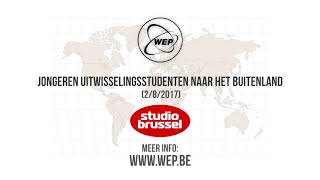 WEP op Studio Brussel: Uitwisselingsstudenten naar het buitenland