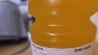 Gatorade - white residue on inside of bottle