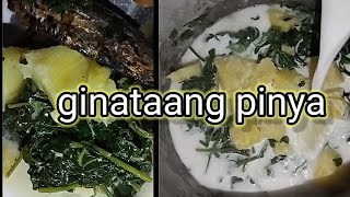 Nag luluto kami ng ginataang gulay with pinya