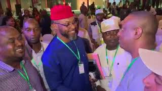 PDP And APC Spokespersons Greet In Abuja After Buhari's Election Victory