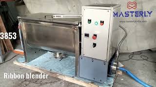 Ribbon Blender |  Stainless Steel Ribbon Blender | Mixing Machine by Masterly Engineering India