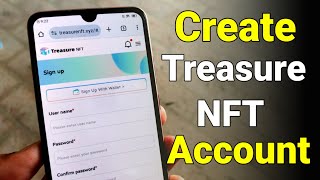 How To Treasure NFT Account Create | Treasure NFT Account Kaise Banaen