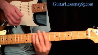 Still Got The Blues Guitar Lesson Pt.2 - Gary Moore - Verse, Chorus & Bridge