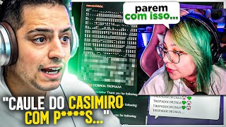 CORINGA GANKOU A LIVE DELA MAS O CHAT... MELHORES MOMENTOS DAS LIVES !!!