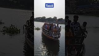 Boat crossing on Ganga river 🚤⚓🚣✴️ #Mayapur #Nabadwip #Ganga #Boat #Passenger #YtShorts #Viral