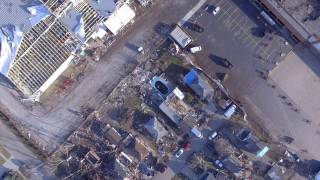 Ottawa and Naplate Tornado damage from 2.28.17 [4K]