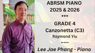 (C3) Canzonetta (ABRSM Piano 2025 & 2026 Grade 4)