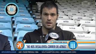 Saja: "No nos desalienta correr de atrás"