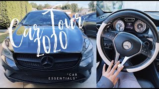 Mercedes Benz CLA 250 Car Tour + My Car Essentials