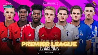 Premier League Facepack Update Efootball Pes 2021 & FL24 (SIDER) PC