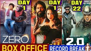 Box Office Collection Of KGF , Zero , 2.0 By Manu Sharma