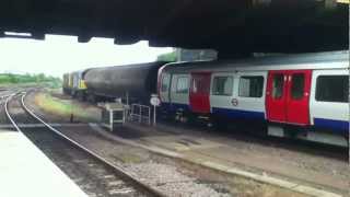 Class 20's thrash and clag out of Leicester with LU 'S8' Stock | 02/06/12