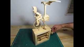 Proyecto de automata steampunk de madera