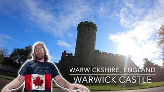 Canadian🍁 [REACTS] to Warwick Castle. Is this the BEST Castle in England?