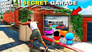 GTA 5 : Shinchan & Franklin Open A New Secret Garage Door Inside His House in GTA 5 Tamil !