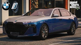 Uber 2023 BMW I7 ///M70 - NVE GTA 5