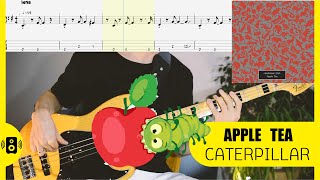 Apple Tea - Caterpillar Bass Tabs Note funk jazz Бас табы