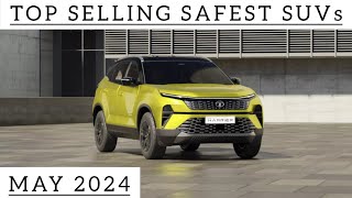 5-Star Rated Safest SUVs And Their Sales In May 2024